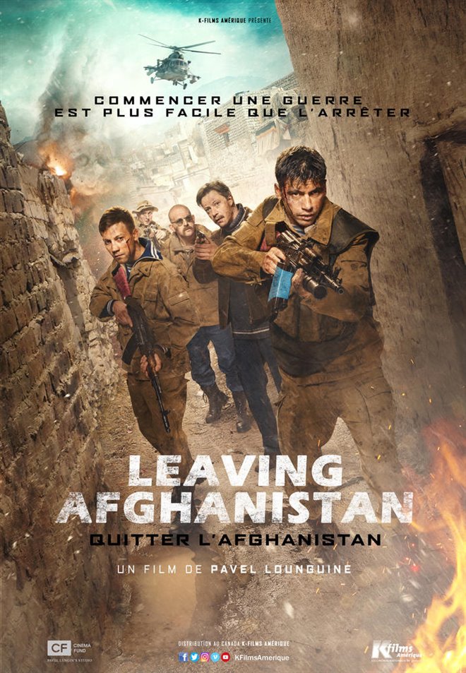 Leaving Afghanistan Large Poster