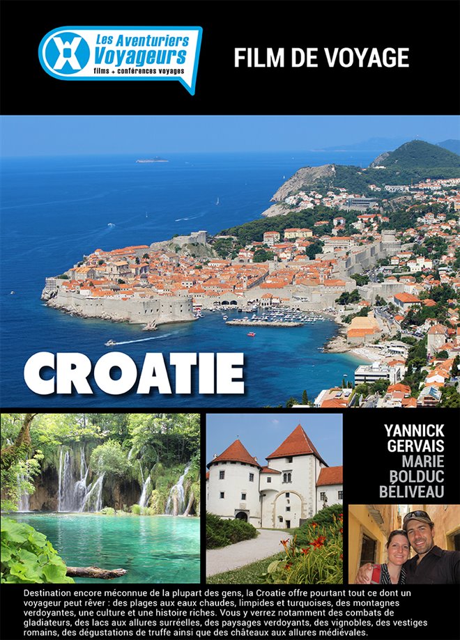 Les Aventuriers Voyageurs : Croatie Large Poster