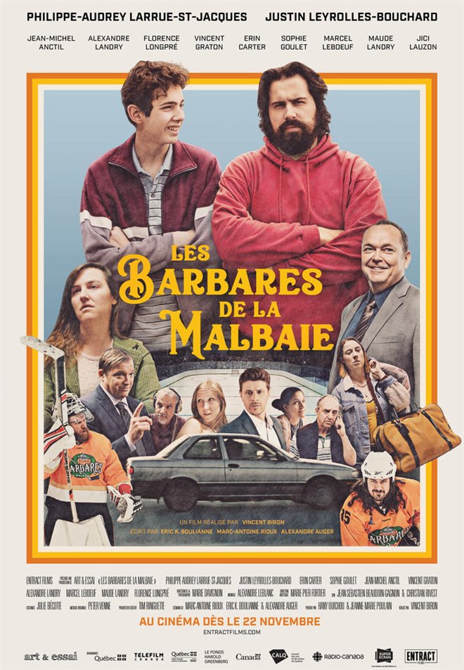 Les barbares de La Malbaie Large Poster