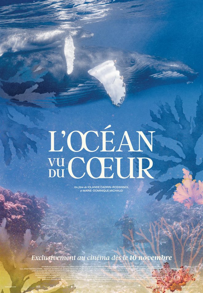 L'océan vu du coeur Large Poster