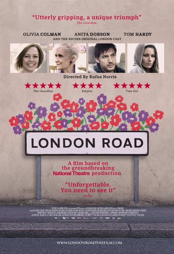 London Road Large Poster