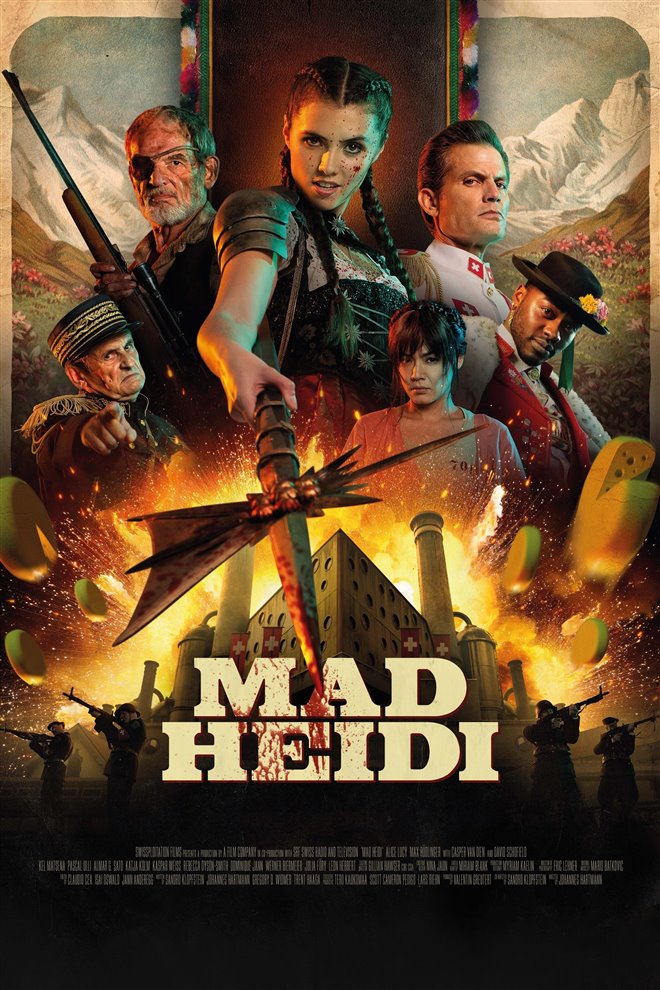 Mad Heidi Large Poster
