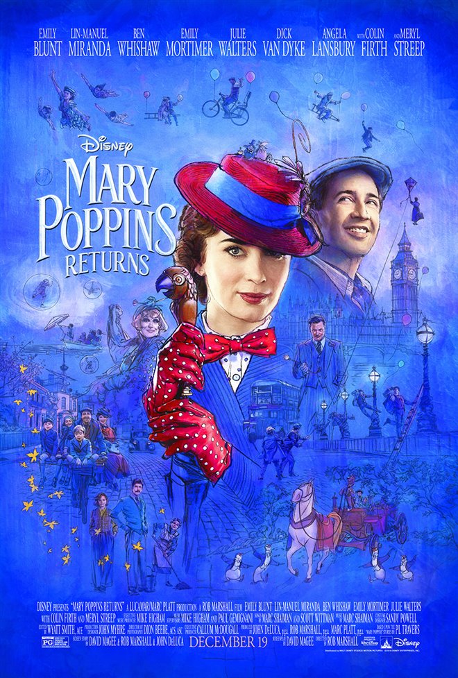 Mary Poppins Returns Large Poster