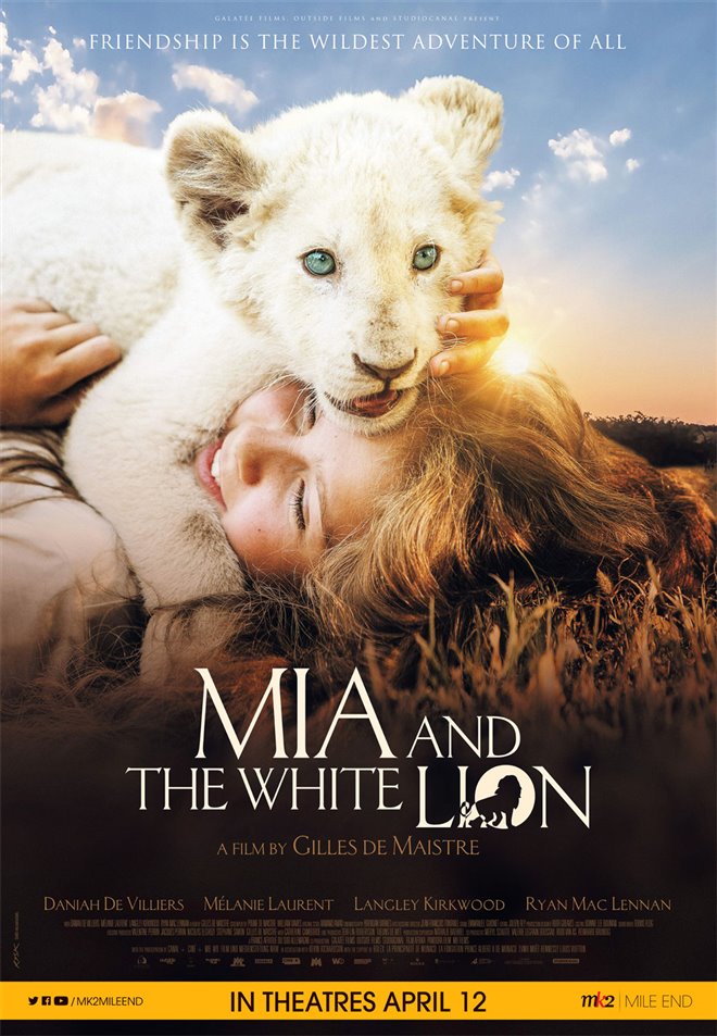 Mia and the White Lion Large Poster