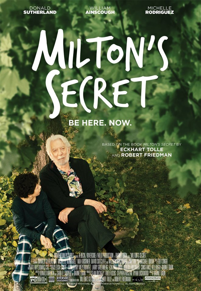 Milton's Secret Large Poster