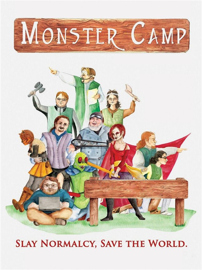 Monster Camp Large Poster