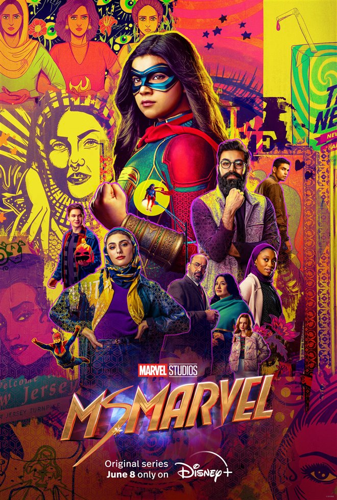 Ms. Marvel (Disney+) Large Poster