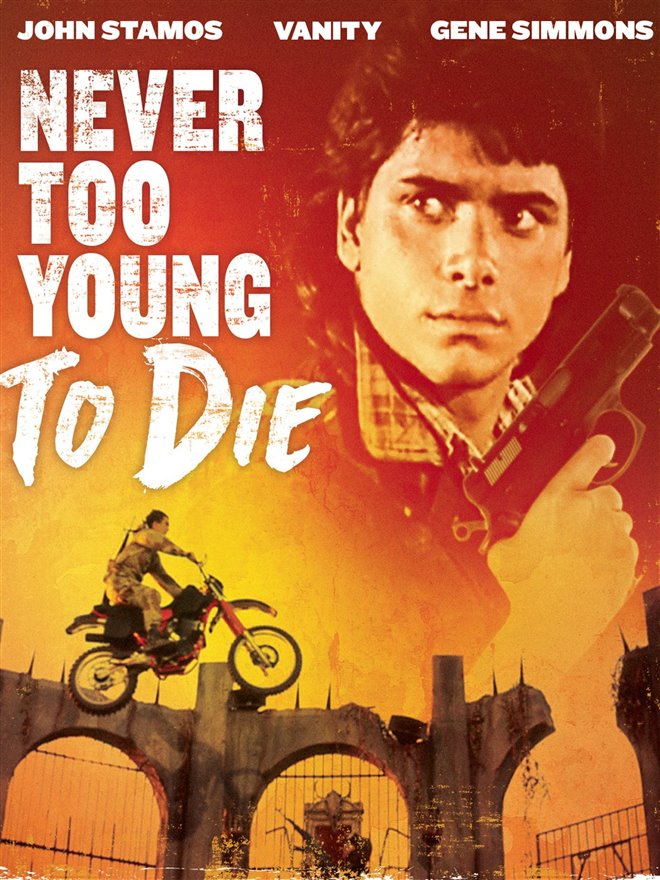 Never Too Young to Die movie large poster.