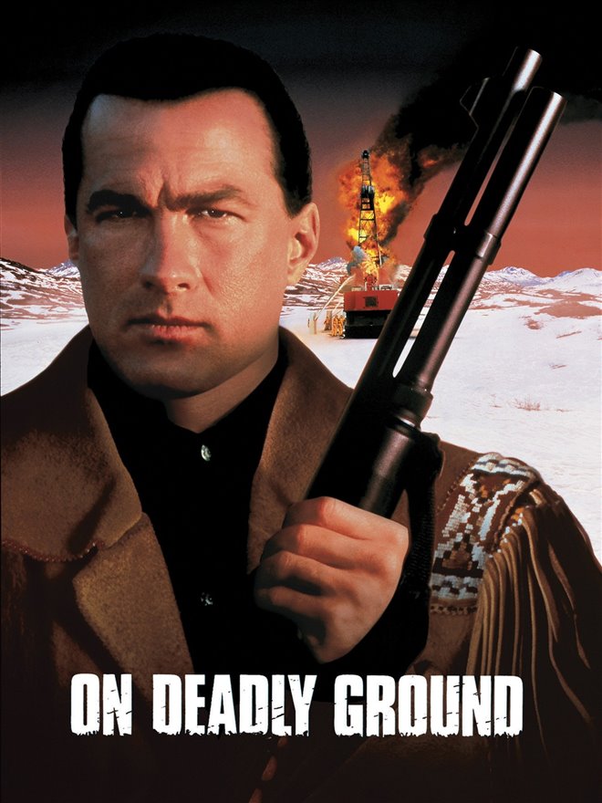 On Deadly Ground Large Poster