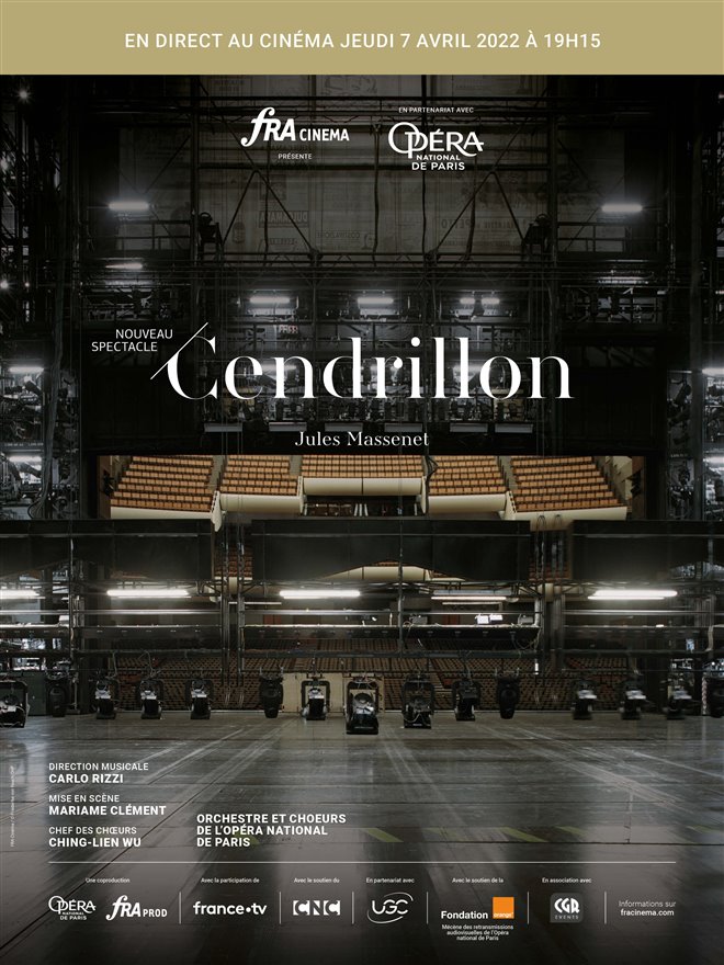 Opéra National de Paris : Cendrillon Large Poster