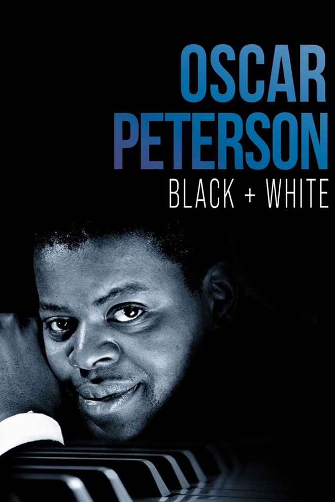 Oscar Peterson: Black + White Large Poster