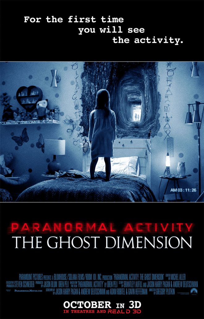 Paranormal Activity: The Ghost Dimension Large Poster