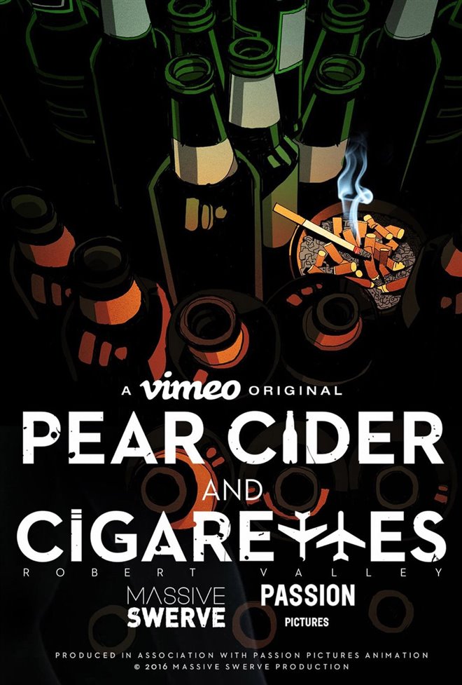 Pear Cider and Cigarettes Large Poster