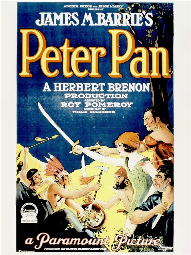 Peter Pan (1924) Large Poster