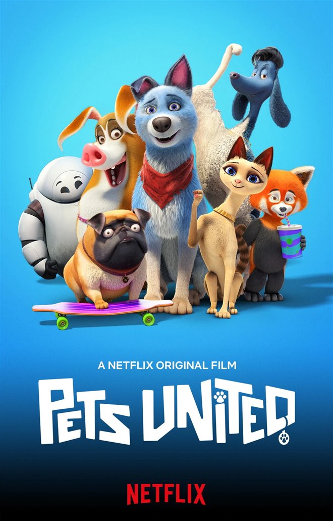 Pets United (Netflix) Large Poster