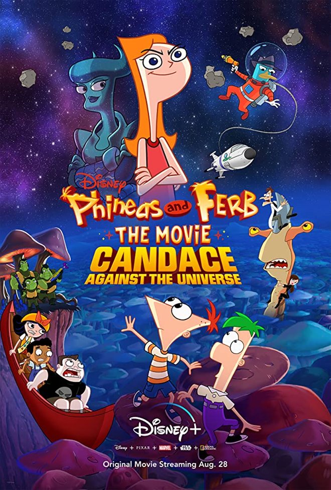 Phineas and Ferb the Movie: Candace Against the Universe (Disney+) Large Poster