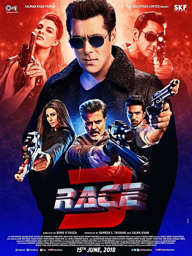 Race 3 Large Poster