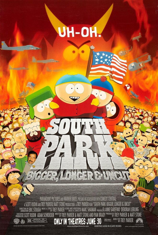 South Park: Bigger, Longer & Uncut Large Poster