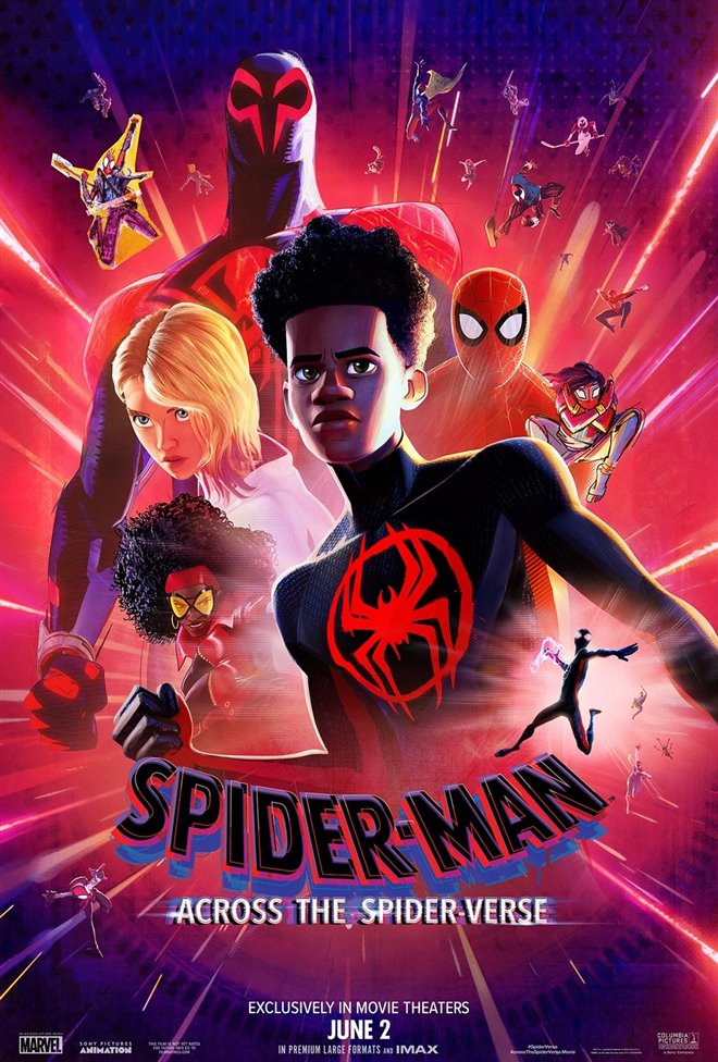 Spider-Man: Across the Spider-Verse movie large poster.