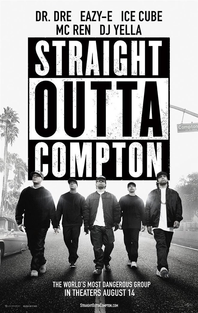 Straight Outta Compton (v.o.a.s.-t.f.) Large Poster