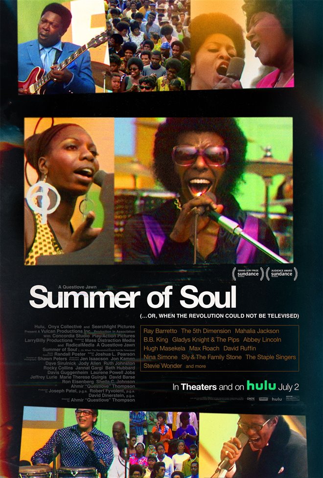 Summer of Soul (...Or, When the Revolution Could Not Be Televised) Large Poster