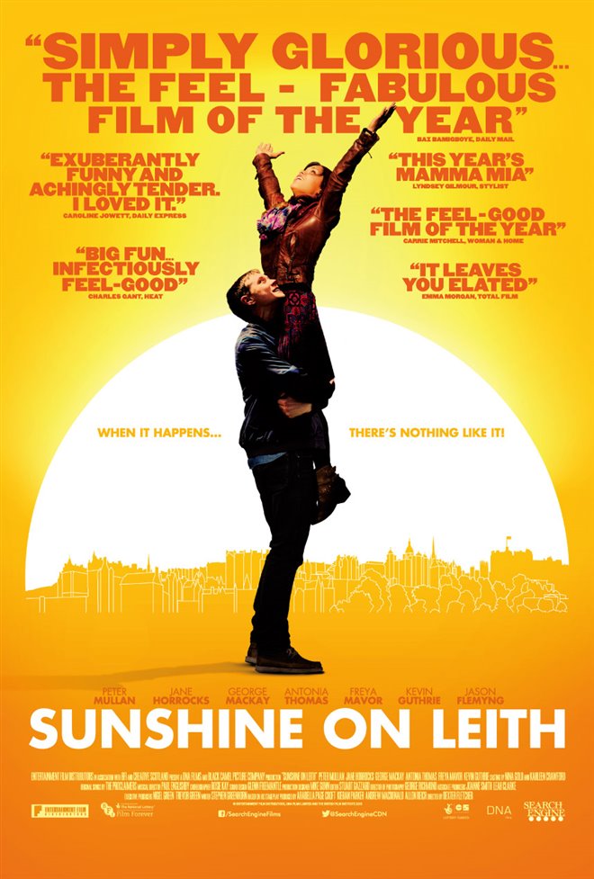 Sunshine on Leith Large Poster
