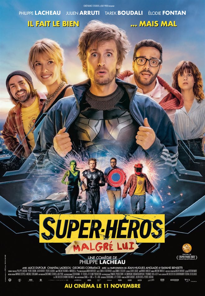 Super-héros malgré lui Large Poster