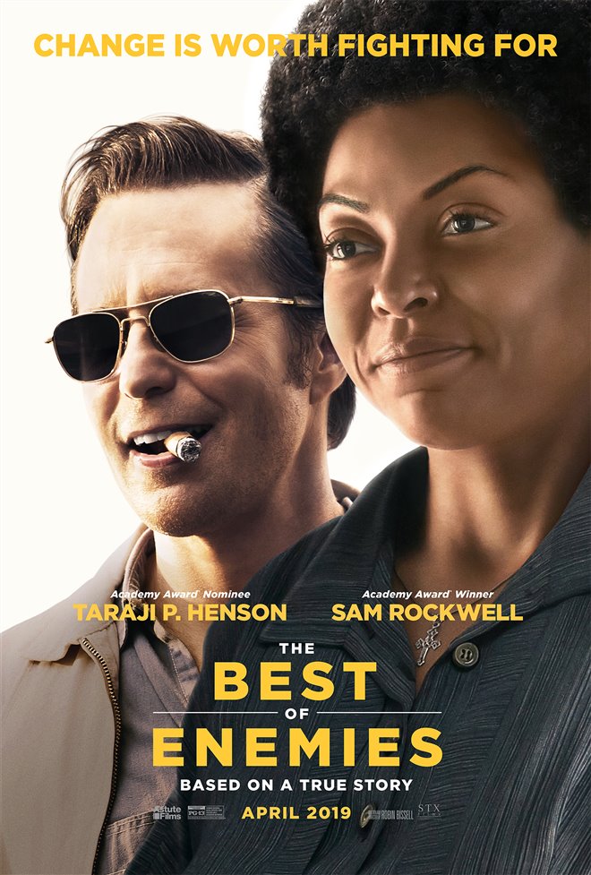 The Best of Enemies movie large poster.