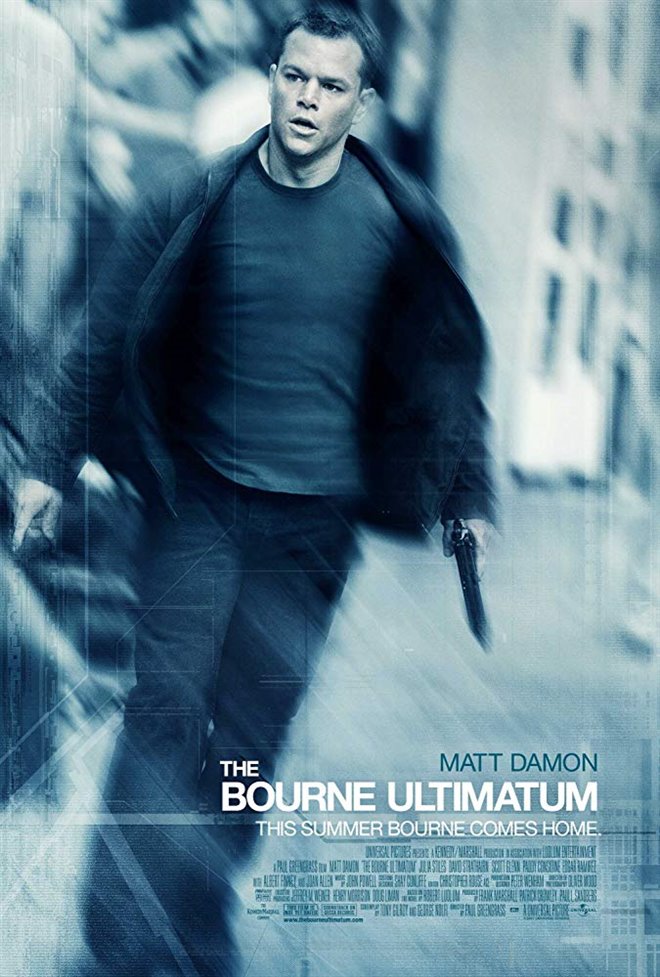The Bourne Ultimatum Large Poster