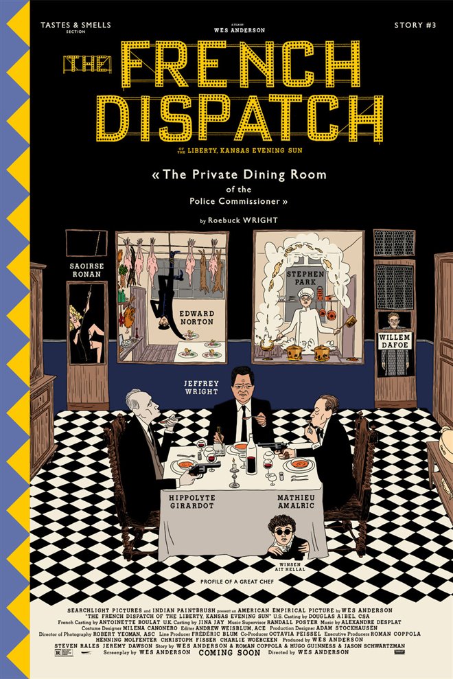 The French Dispatch (v.f.) Large Poster