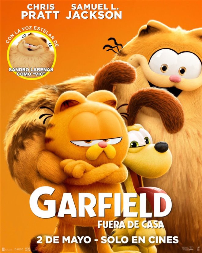 The Garfield Movie (Dubbed in Spanish) Large Poster