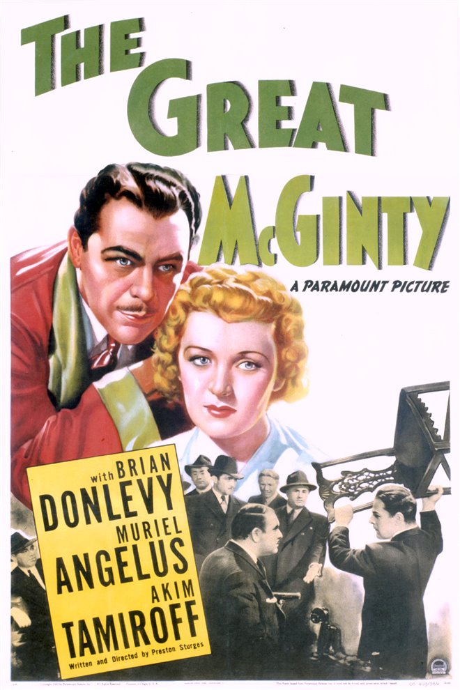 The Great McGinty Large Poster