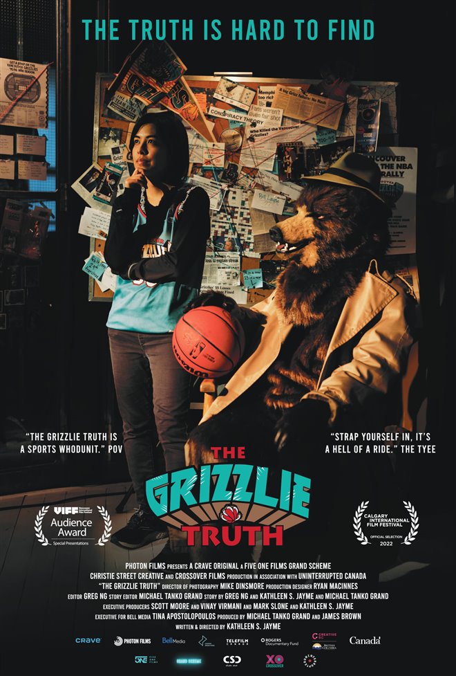 The Grizzlie Truth Large Poster
