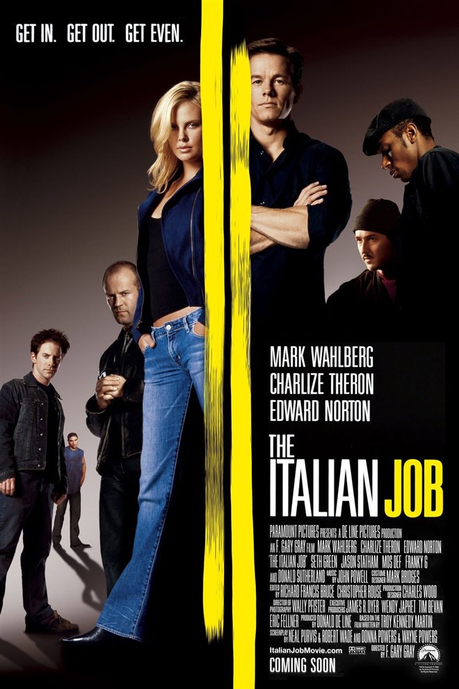 The Italian Job Large Poster