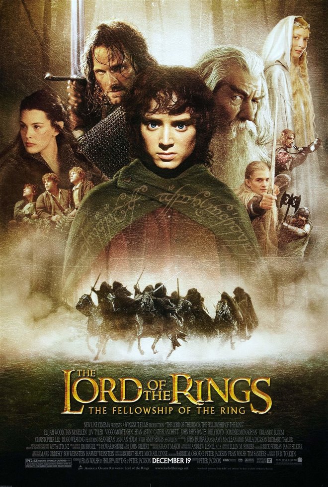 The Lord of the Rings: The Fellowship of the Ring - 4K Remaster Large Poster