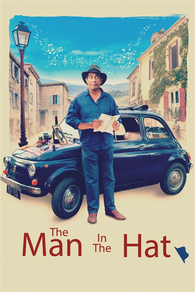 The Man In The Hat Large Poster