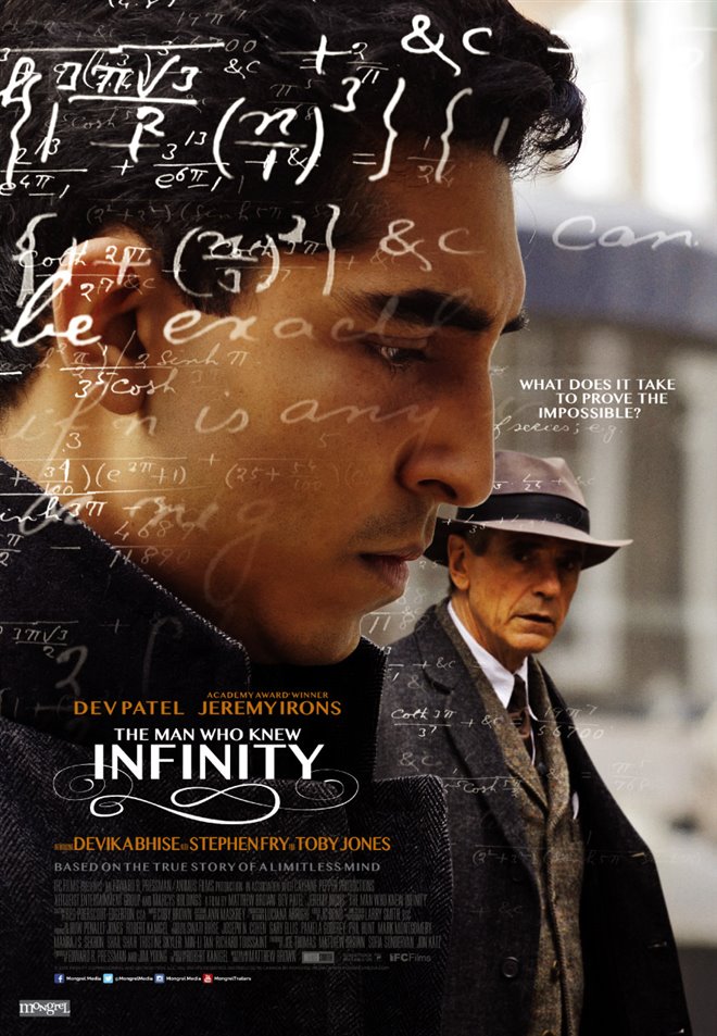 The Man Who Knew Infinity Large Poster
