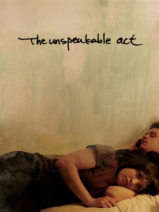The Unspeakable Act Large Poster