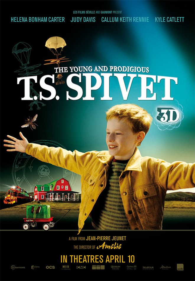 The Young and Prodigious T.S. Spivet Large Poster