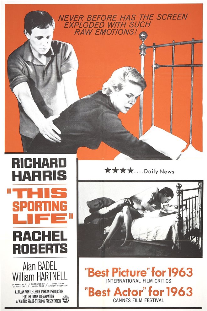 This Sporting Life (1963) Large Poster