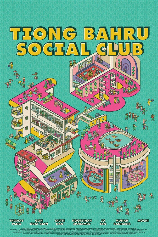 Tiong Bahru Social Club Large Poster