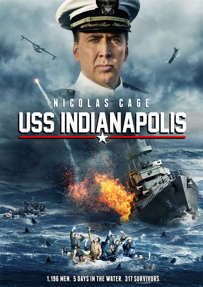 USS Indianapolis (v.o.a.) Large Poster
