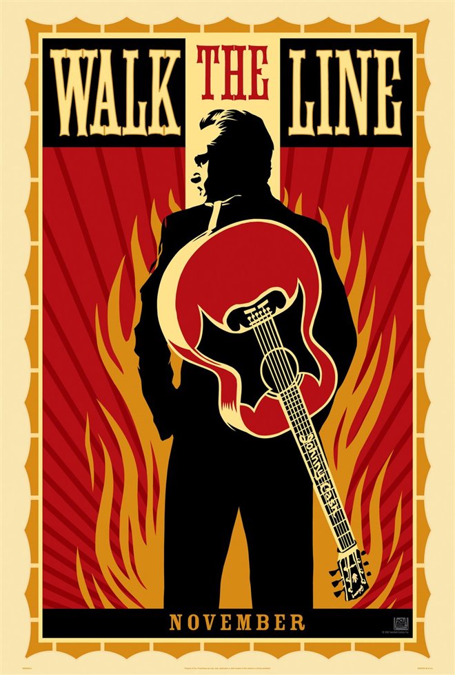 Walk the Line Large Poster