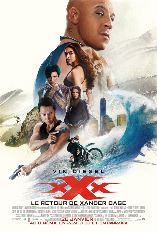xXx : Le retour de Xander Cage Large Poster
