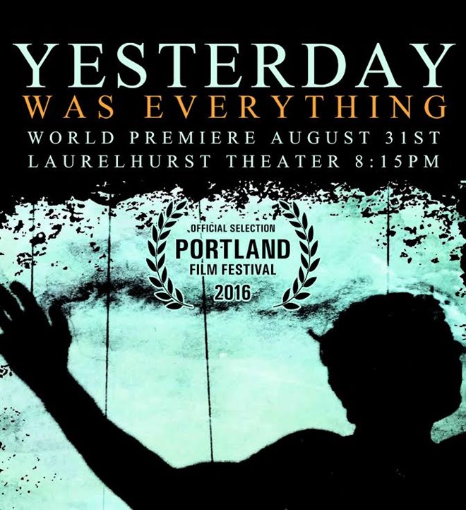 Yesterday Was Everything Large Poster