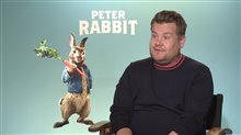 James Corden Interview - Peter Rabbit Video