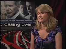 Alice Eve (Crossing Over) Video