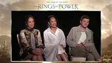 'The Lord of the Rings: The Rings of Power' stars Sara Zwangobani, Cynthia Addai-Robinson and Robert Aramayo Video