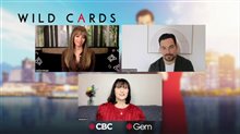 Vanessa Morgan and Giacomo Gianniotti talk 'Wild Cards' Video