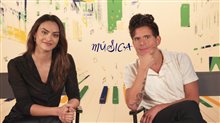 Camila Mendes and Rudy Mancuso on their new rom-com 'Música' - Interview Video